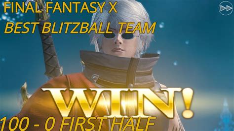 Final Fantasy X: How to Build the Ultimate Blitzball Team.